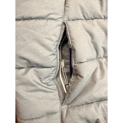Nike Washington Huskies NCAA Puffer Vest Insulated Full Zip XL Grey Purple