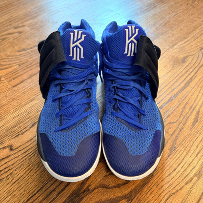 Nike Kyrie 2 Brotherhood Basketball Shoes Hyper Cobalt Blue Black White Mens