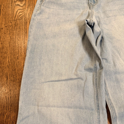 Old Navy High Rise WOW Wide Leg San Catarina Light Blue Denim Jeans Womens 6