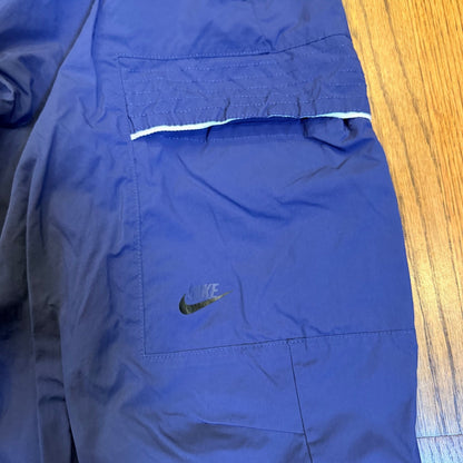 Nike Sportswear Bonded Woven Cargo Sports Utility Pant Size 32 Medium Royal Blue