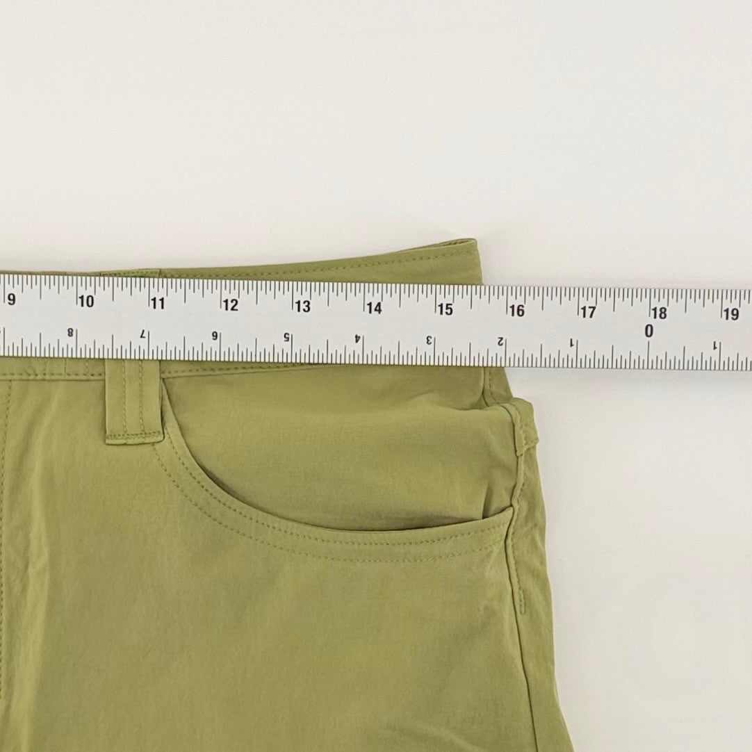 Patagonia Quandary Hiking Pants 40+ UPF Slim Straight 30x30 Bud Green