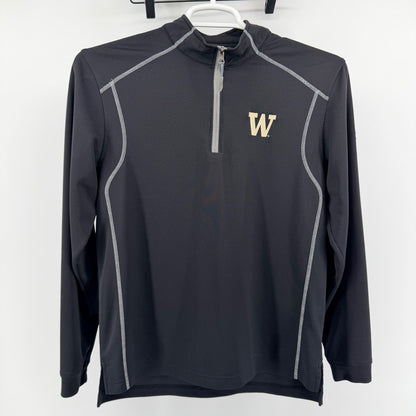 Under Armour Washington Huskies 1/4 Zip Pullover Allseasongear Small Black