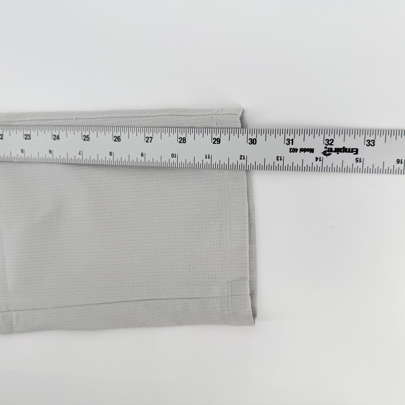 Lululemon Commission Slim Fit Pant Warpstreme Chino Golf 32x30 Light Grey