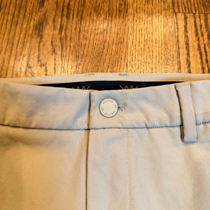 Rhone Commuter Pants Slim Fit Performance Stretch Trousers 31x30 Tan Khaki Golf