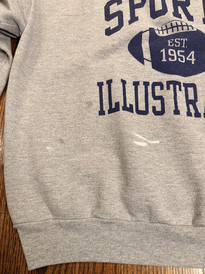 Sports Illustrated Vintage 2000s Grey Sweatshirt Adult XL USA Made