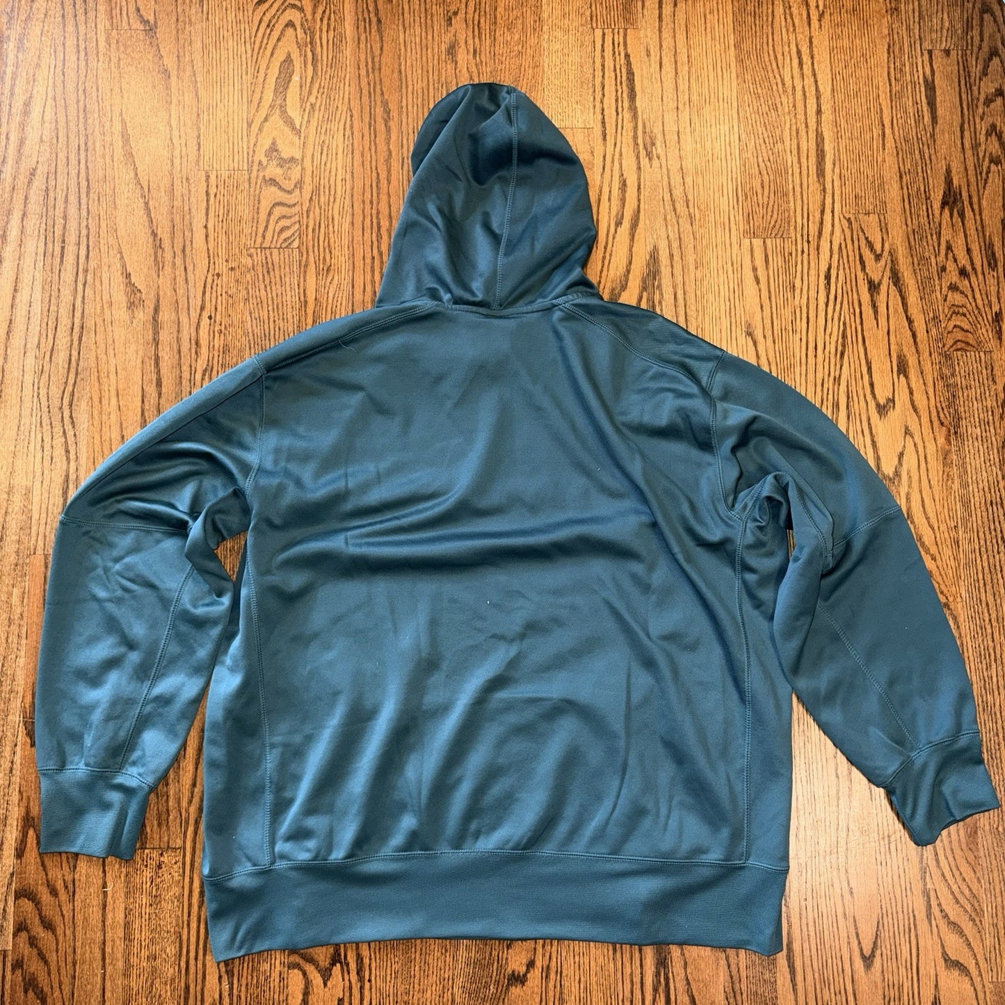 Nike Center Swoosh Teal Pullover Sweatshirt Lightweight Men's Size XXL
