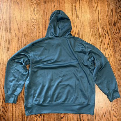 Nike Center Swoosh Teal Pullover Sweatshirt Lightweight Men's Size XXL