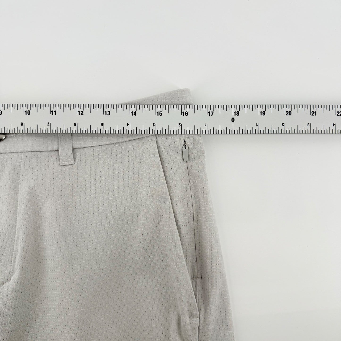 Lululemon Commission Slim Fit Pant Warpstreme Chino Golf 32x30 Light Grey