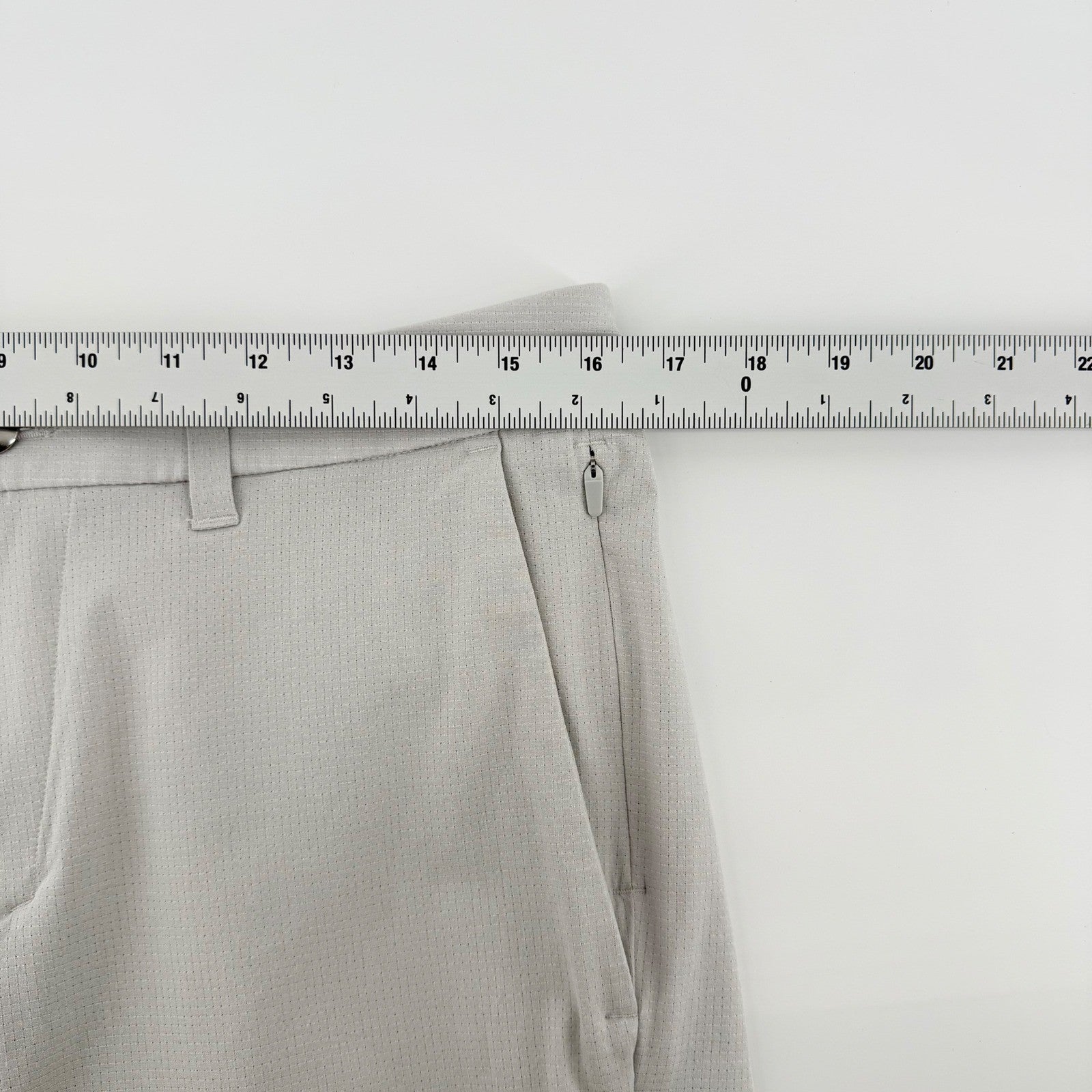 Lululemon Commission Slim Fit Pant Warpstreme Chino Golf 32x30 Light Grey