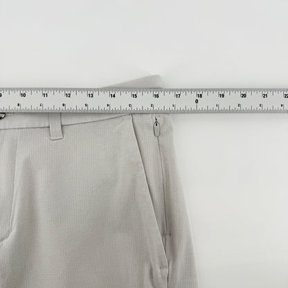 Lululemon Commission Slim Fit Pant Warpstreme Chino Golf 32x30 Light Grey