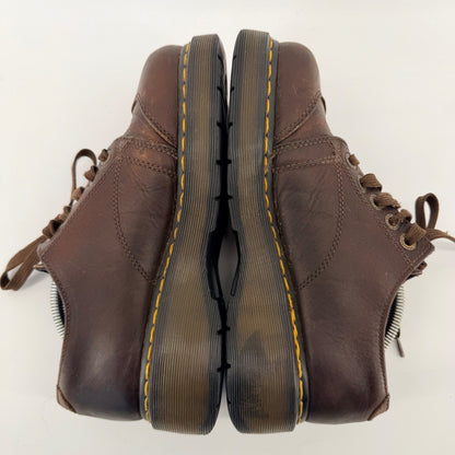 Dr. Martens Vintage Platform Leather Oxford Chunky Grunge Brown Mens 8 Womens 9