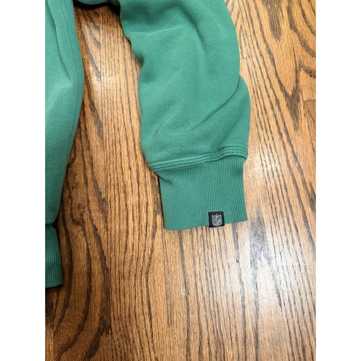 Nike NFL Green Bay Packers Hoodie Side Zip Sweatshirt Small Green