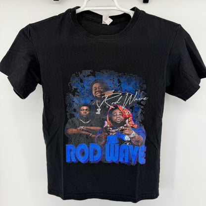 Pro DaDa Rod Wave Graphic Rap Tee Hip Hop Streetwear Shirt Small Black