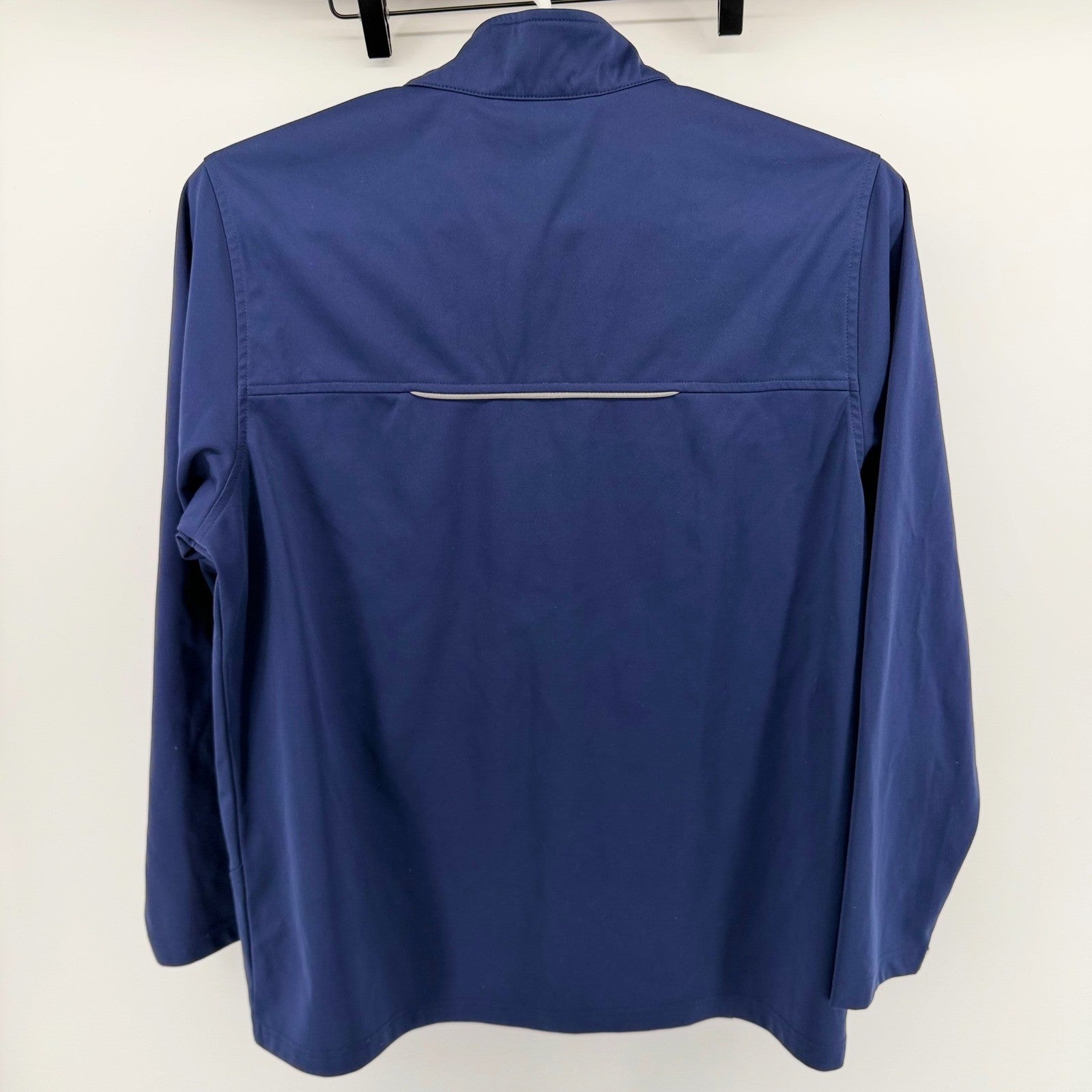Core 365 FedEx Racing Softshell Jacket Navy Blue Full Zip Performance Large
