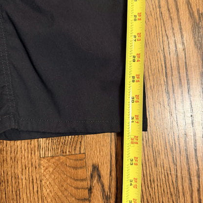 Wrangler Pants Men's 33x30 Black Flex Waist Cargo Hiking Straight 10NW788NB