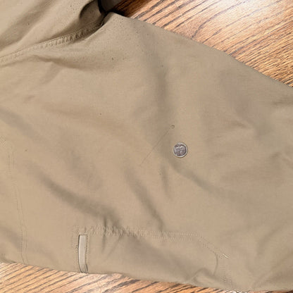 Wrangler Pants Men's 38x30 Tan Flex Waist Cargo Hiking Straight 10NW788FR