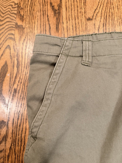 Wrangler Men's Stretch Taper Leg Regular Fit Cargo Pant Green 38x32