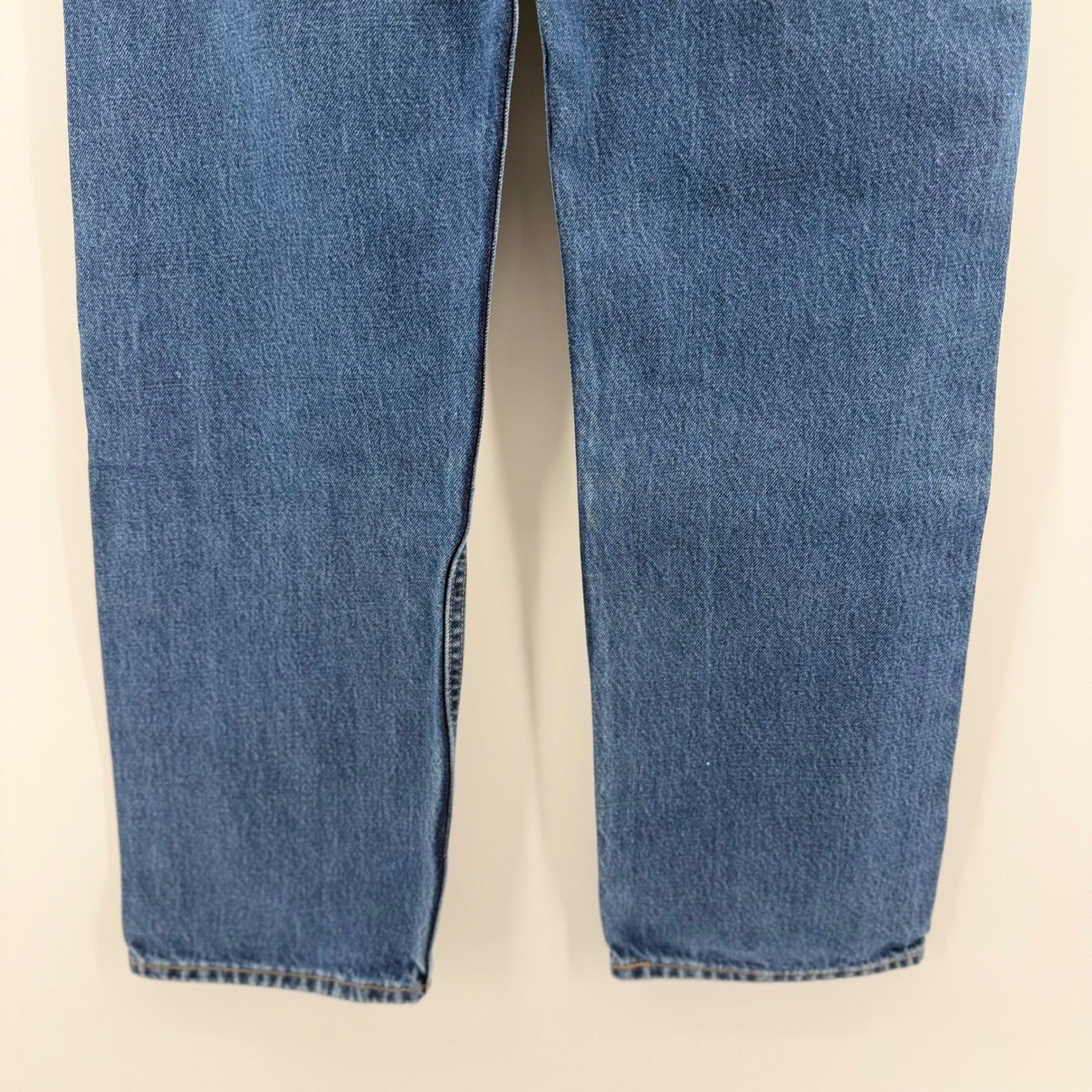 Levi's 505 Regular Fit Straight Leg Vintage 2000 Denim Jeans 34x30 Blue