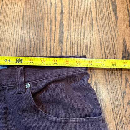 Russo Jeans Russowear Carpenter Pants Brown Cotton Canvas Wide Leg 38x34