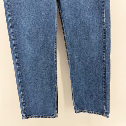 Levi's 505 Regular Fit Straight Leg Vintage 2000 Denim Jeans 34x30 Blue