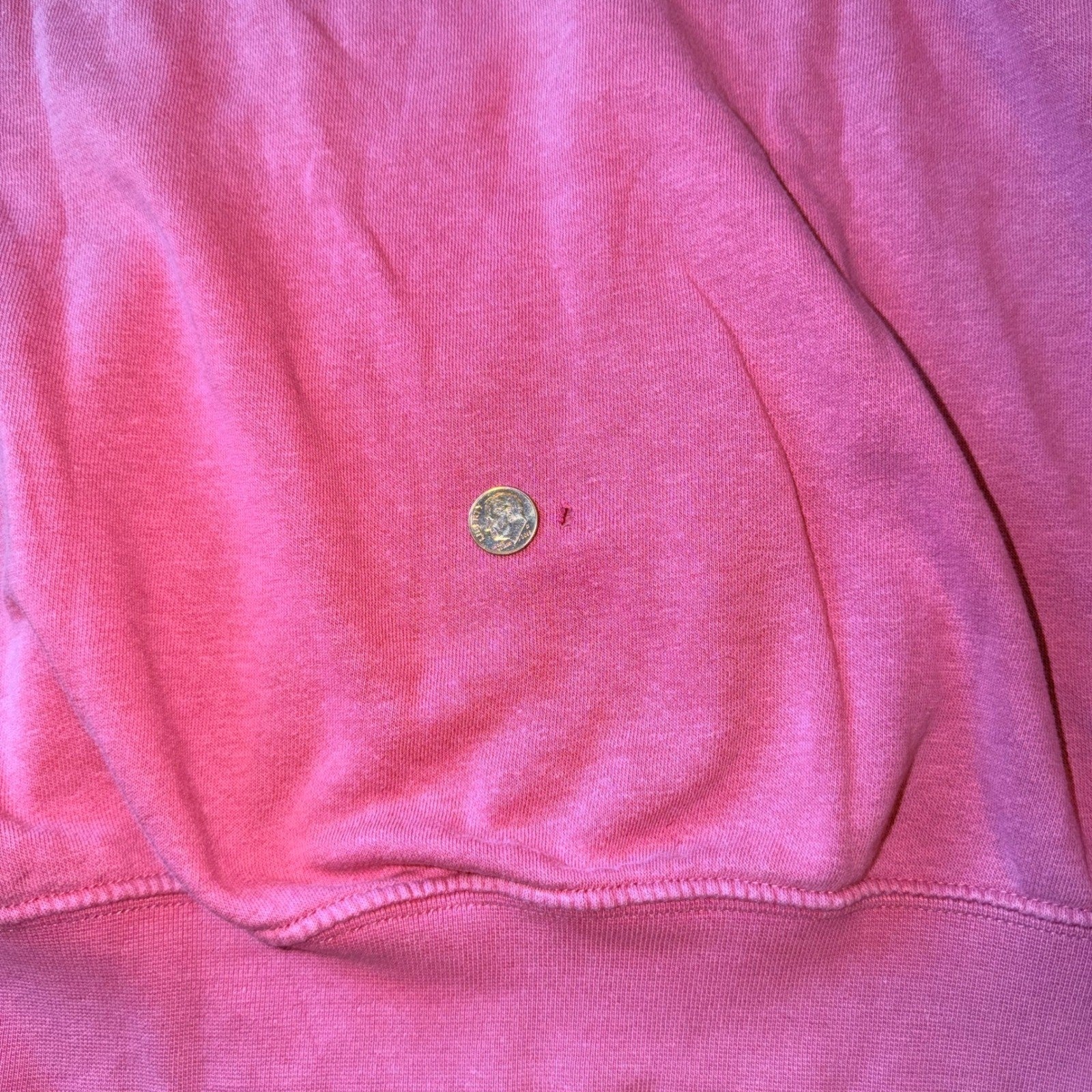 Nike Sportswear Funnel Neck Hoodie Fleece Pullover XS Pink