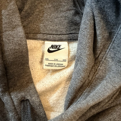 Nike Men's Club Charcoal Heather Fleece Pullover Hoodie BV2654-071 Size XXL