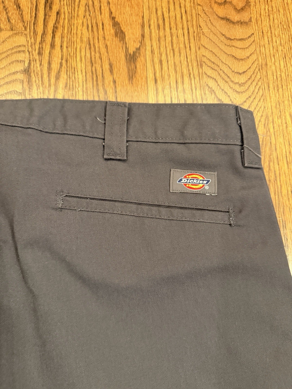 Dickies Flat Front Work Pants Men’s 38x30 Gray Durable Classic Fit