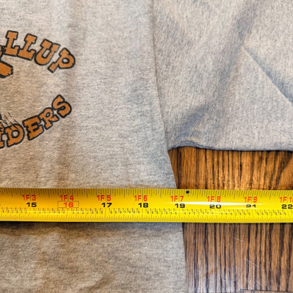Puyallup Pioneers Pathfinders Graphic T-Shirt Gray Cabin Mountain Small/Medium
