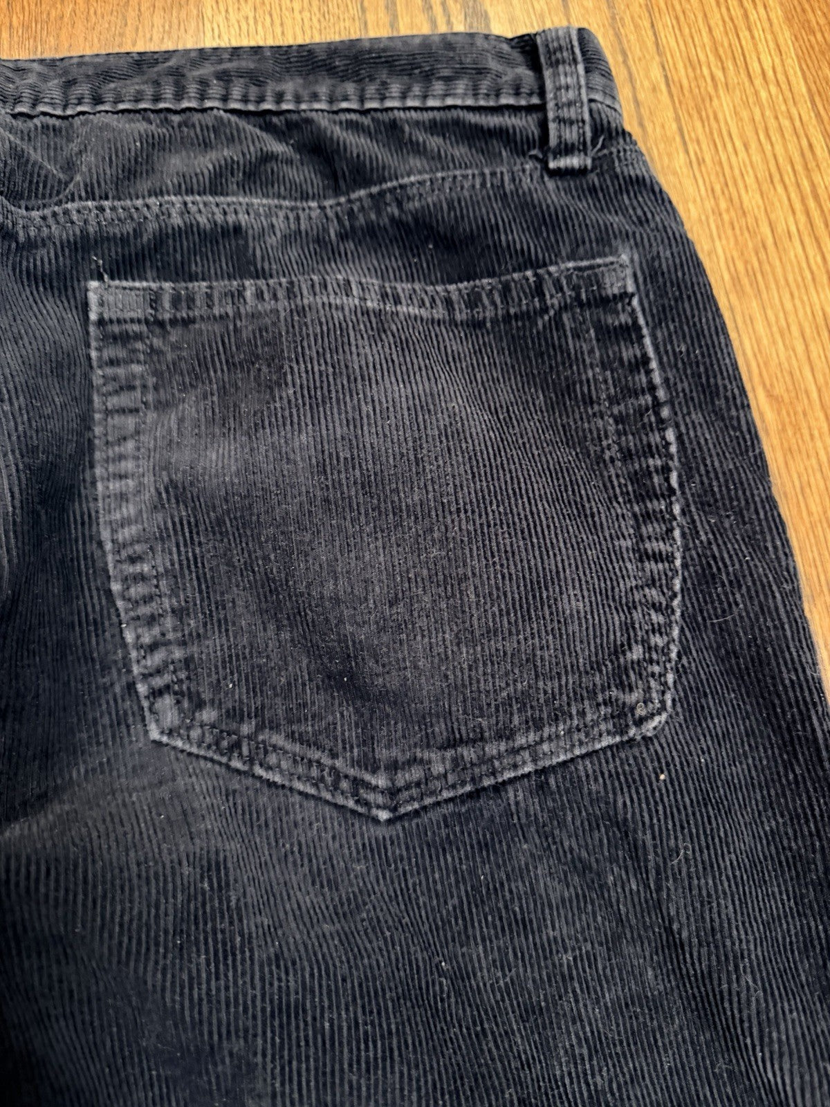 Gap Corduroy Pants Mens Size 34x32 Navy Straight Leg 2000s