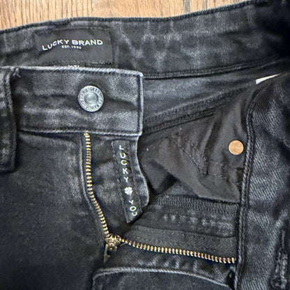 Lucky Brand Women's Lizzie Low-Rise Skinny Women’s Jeans - Clean Black 4/27L