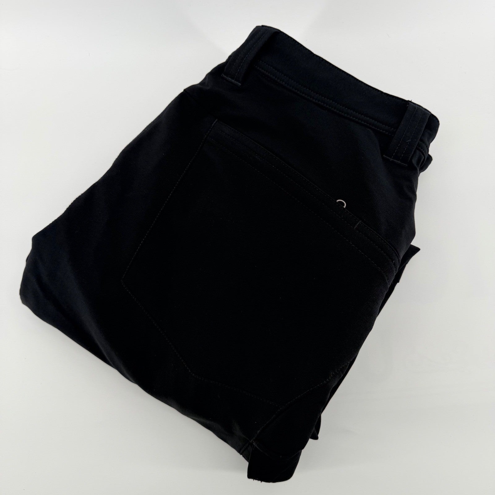 Mountain Hardwear Mens Technical Hiking Cargo Pants Softshell Black 34 Short