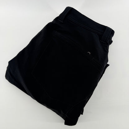 Mountain Hardwear Mens Technical Hiking Cargo Pants Softshell Black 34 Short