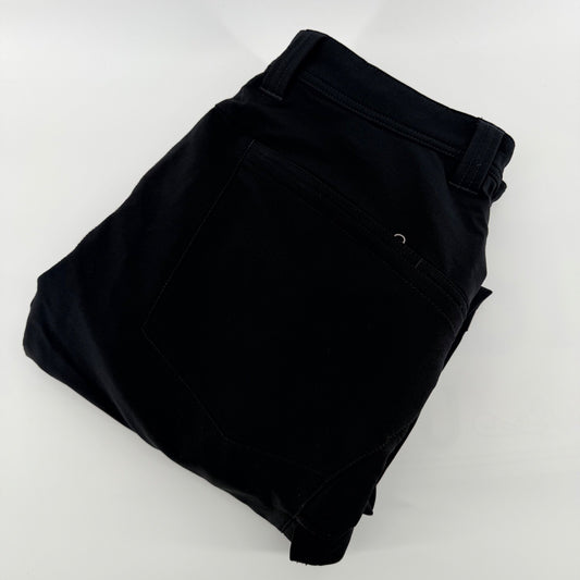 Mountain Hardwear Mens Technical Hiking Cargo Pants Softshell Black 34 Short