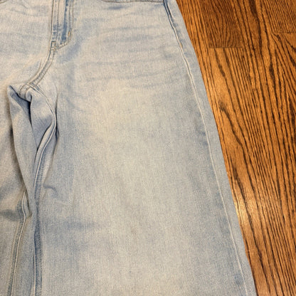 Old Navy High Rise WOW Wide Leg San Catarina Light Blue Denim Jeans Womens 6