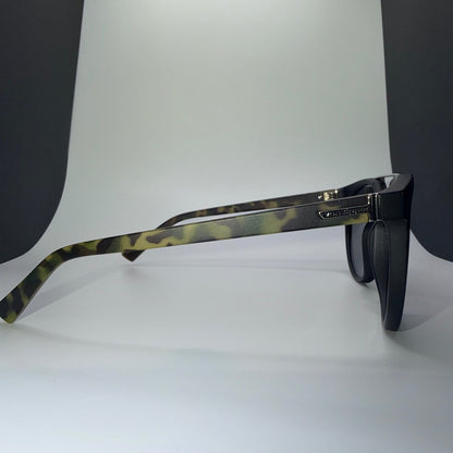 VonZipper Hitsville Sunglasses Camo Tortoise Double Bridge Matte Black Grey Lens