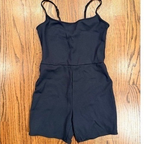 Abercrombie & Fitch Traveler Mini Romper Activewear Small Black Streetwear