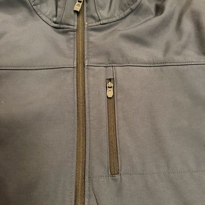Hawke & Co Performance Softshell Hooded Fleece Lined Jacket XL Navy Blue