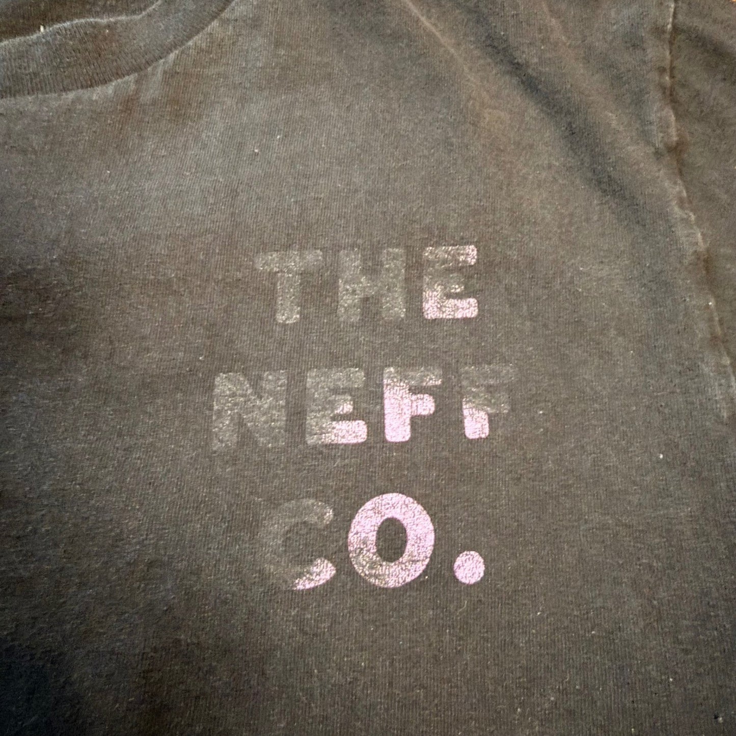 Neff High and Happy Cloud Graphic T-Shirt Size M Black Streetwear Skate Tee