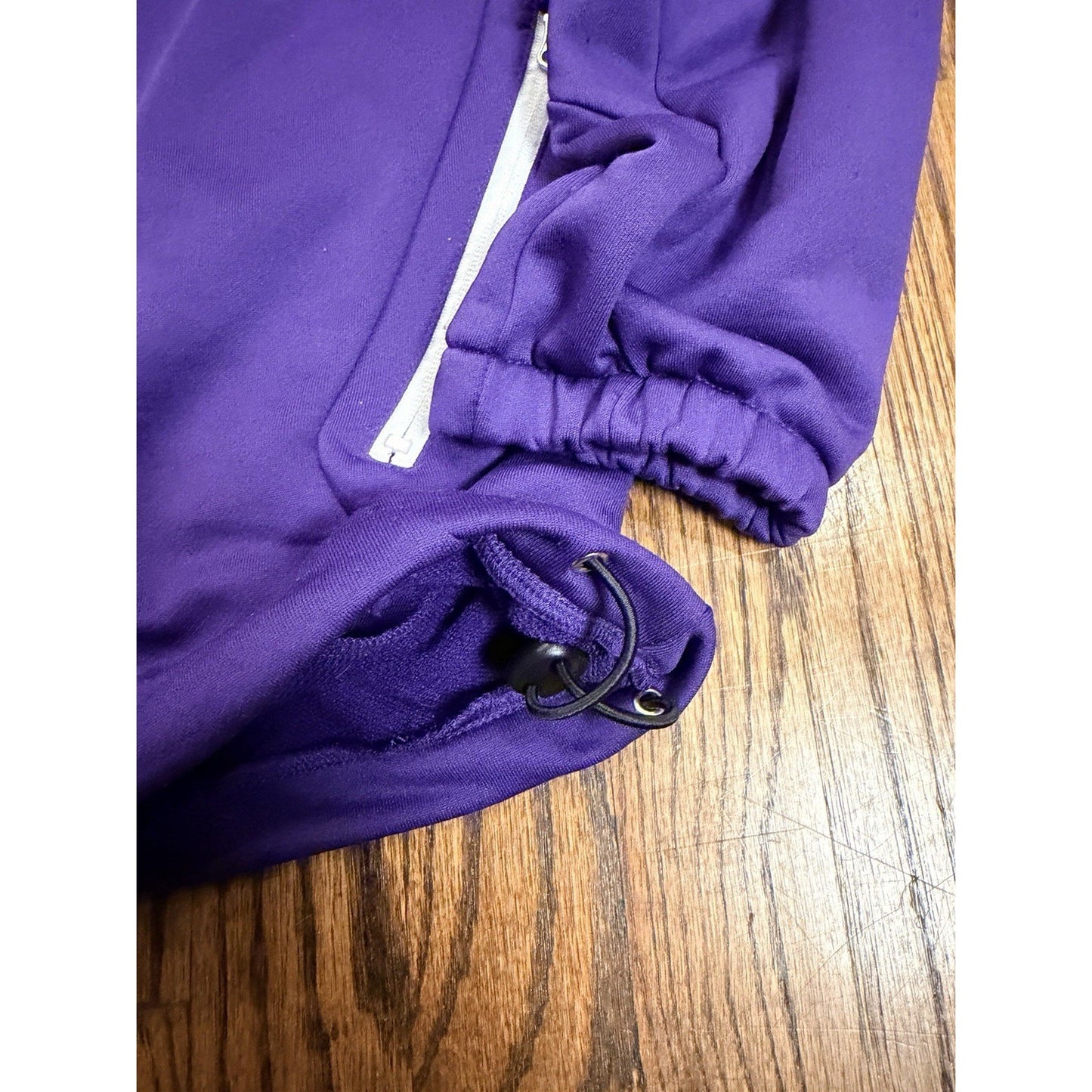 Genuine Stuff Washington Huskies Quarter Zip Pullover Jacket XL Purple NCAA