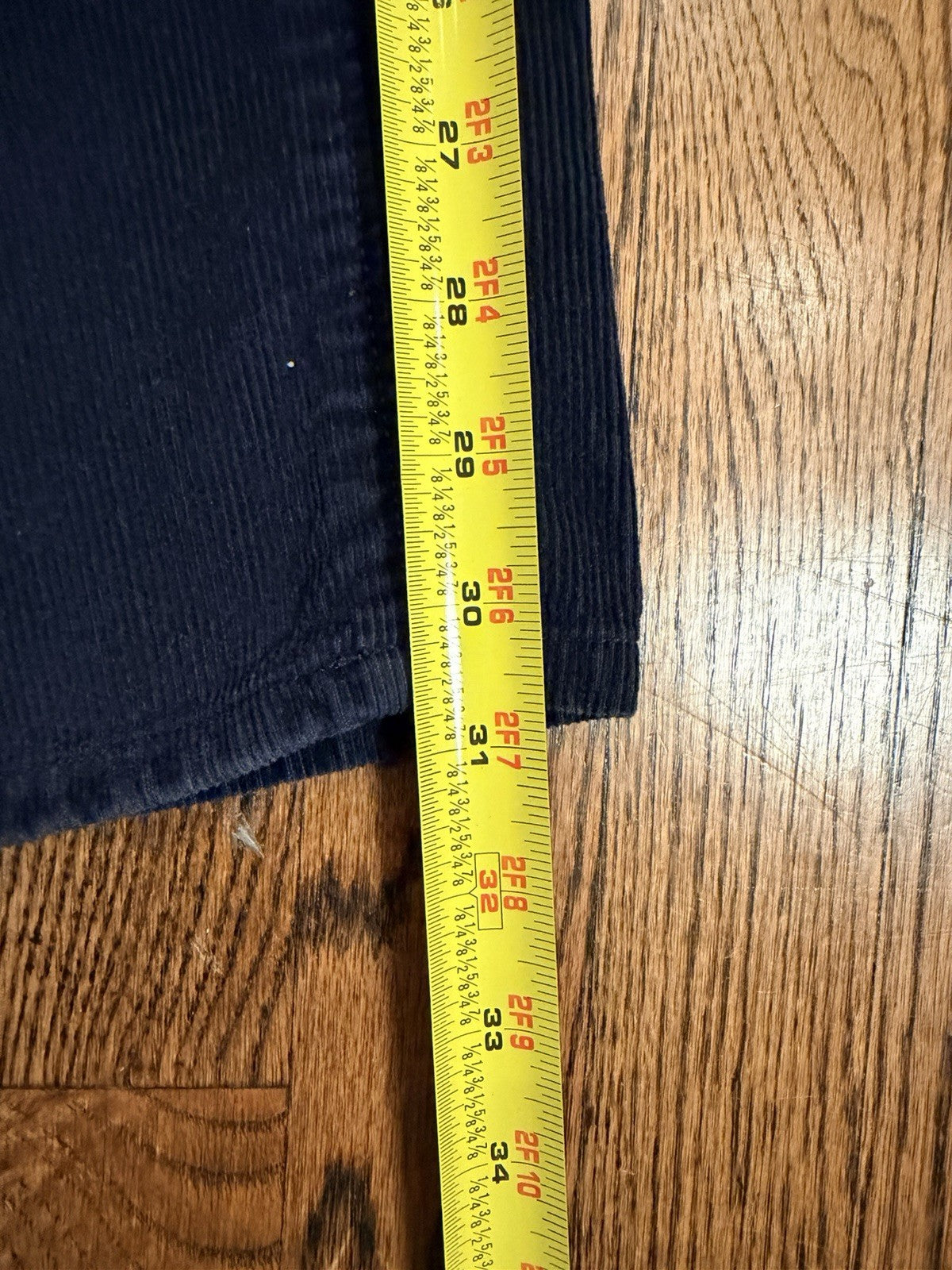 Gap Corduroy Pants Mens Size 34x32 Navy Straight Leg 2000s