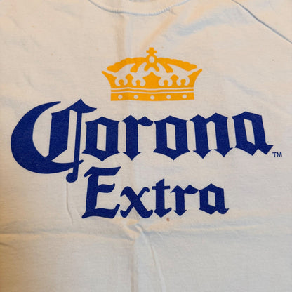 Corona Extra Graphic T-Shirt Logo White XL