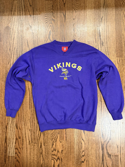 Vintage Minnesota Vikings Sweatshirt Crewneck Size M NFL