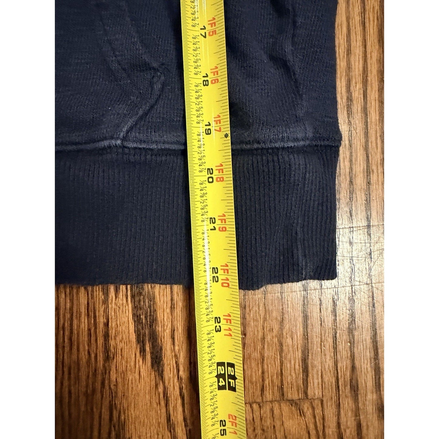 Gap 1969 Authentic Apparel Hoodie Graphic Pullover Small Navy Blue Spring