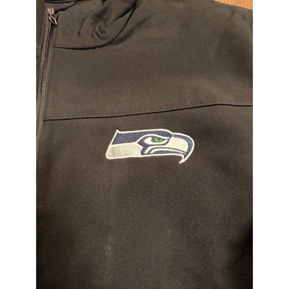 NFL Seattle Seahawks G-III Softshell Full Zip Jacket XXL Black Mens