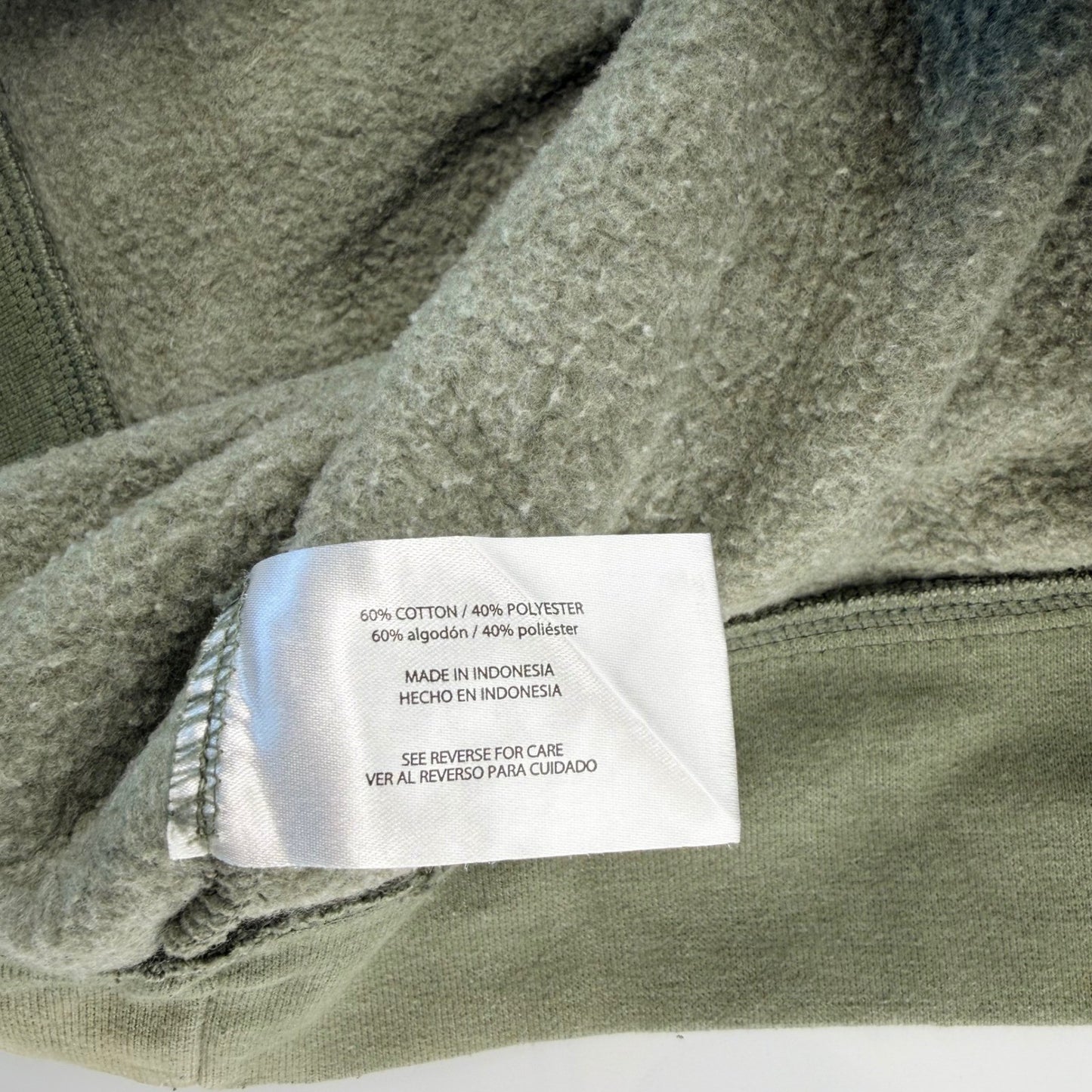 Orvis Quarter Zip Pullover Sweatshirt Fly Fishing Logo XXL Olive Green Heather