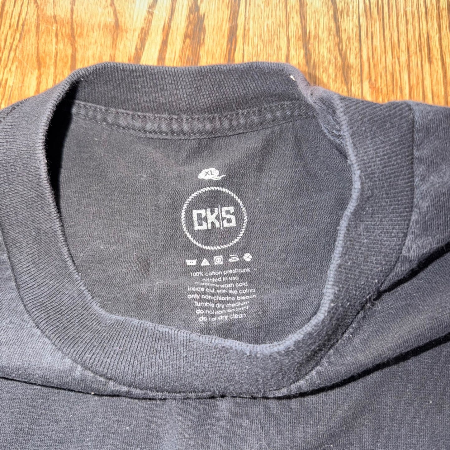 CKS Original Social Club Top Vape Chapter Graphic T-Shirt XL Black