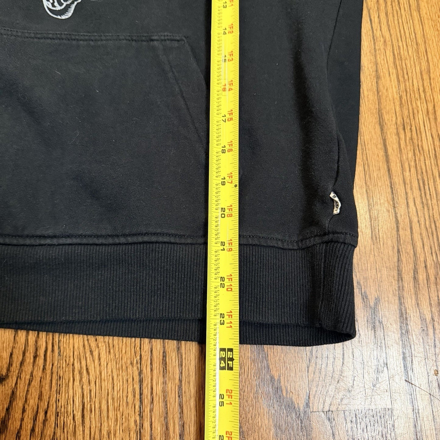 Vans Harry Potter Morsmordre Hoodie Womens Size S Front Pocket Pullover Black 3M