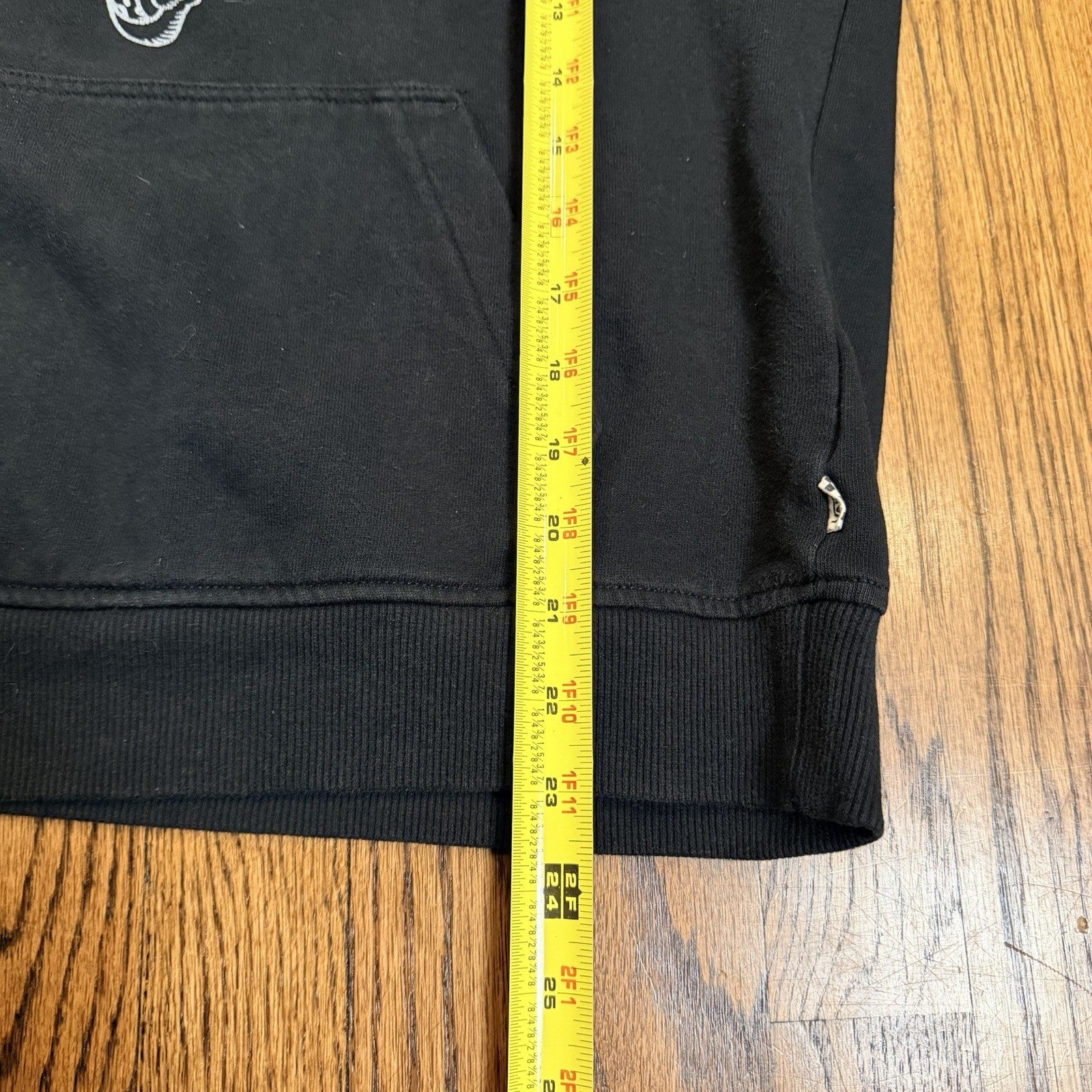 Vans Harry Potter Morsmordre Hoodie Womens Size S Front Pocket Pullover Black 3M
