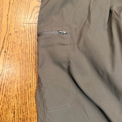 Wrangler Pants Men's 38x31 Green Flex Waist Cargo Hiking Straight 10NW788NB