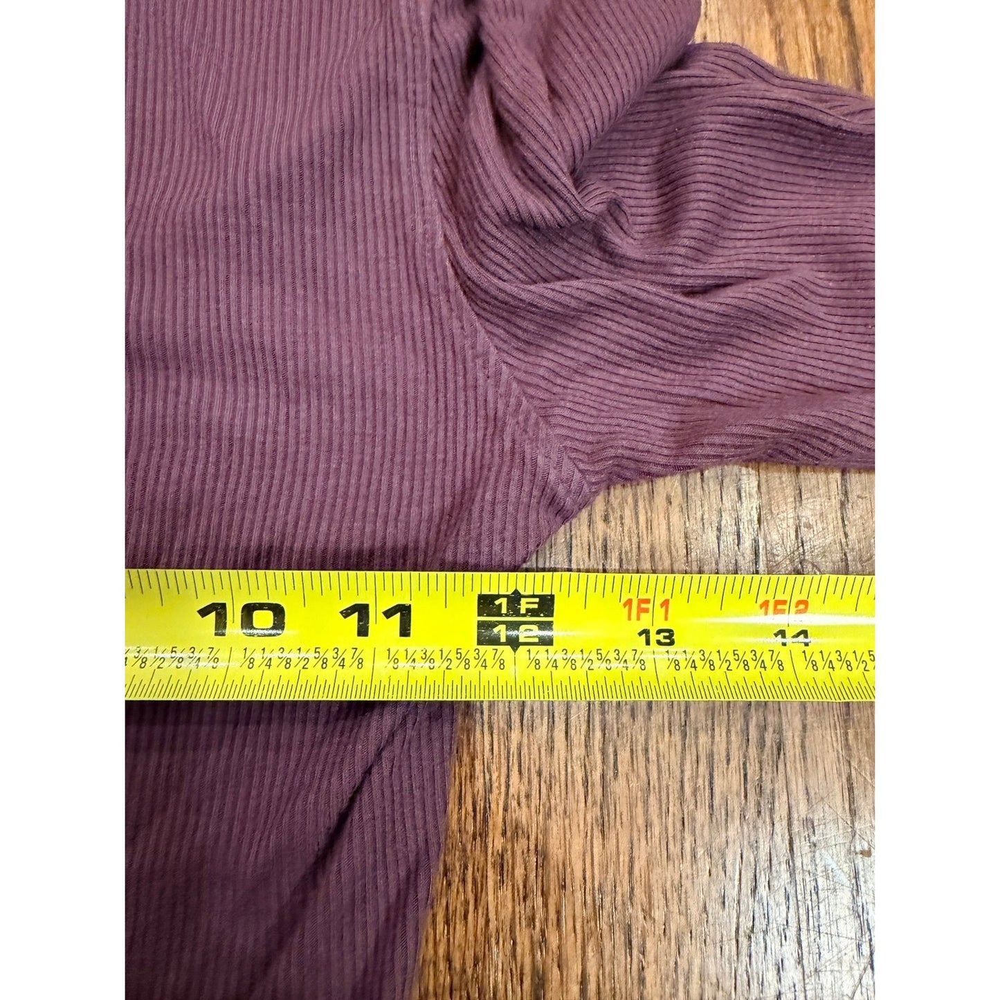 Aeropostale Seriously Soft Ribbed Mock Neck Crop Top S Purple Long Sleeve